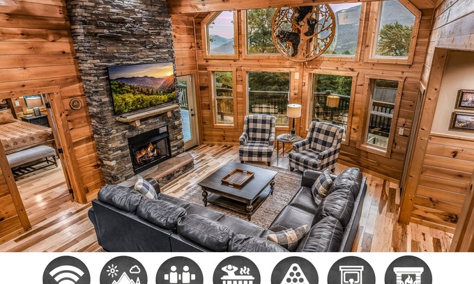 Wears Valley Cabin | Bearmont Lodge 4 Bedroom Cabin by RedAwning