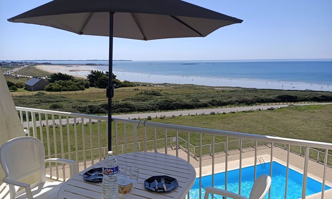 Guidel Apartment | Beautiful apartment facing the sea