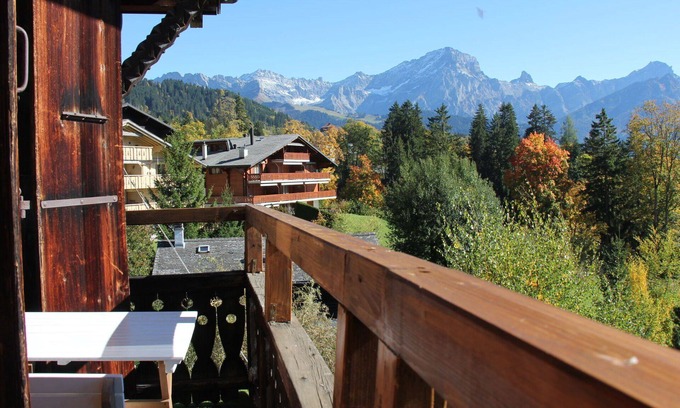 Villars-sur-Ollon Apartment | Beautiful apartment for 6 people with balcony and parking