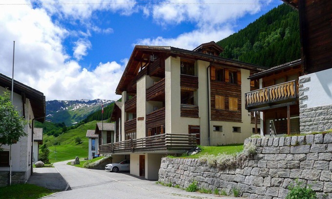 Tujetsch Apartment | Beautiful apartment for 6 guests with WIFI, TV, patio and panoramic view
