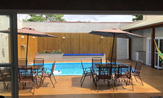 Lagoa Pequena House | Beautiful house with swimming pool 400m from the beach of Campeche.