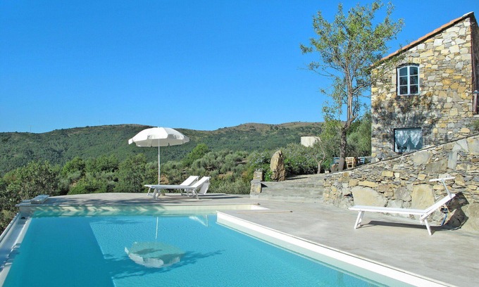 Pietrabruna House | Beautiful private villa for 5 people with private pool, WIFI, TV and patio