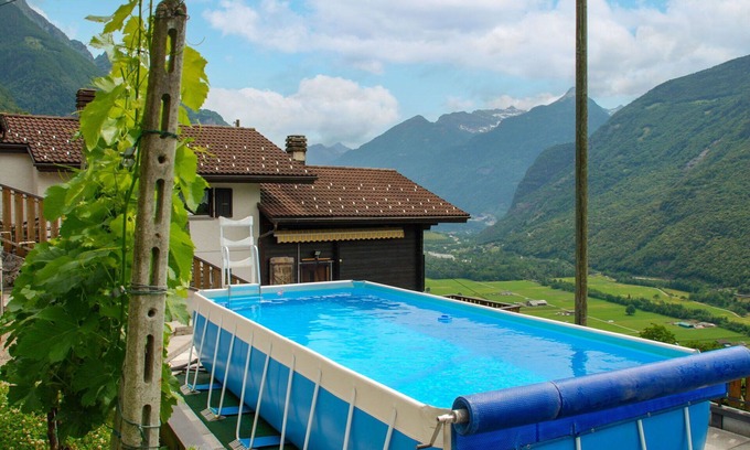 Malvaglia-dagro House | Beautiful private villa for 6 guests with private pool, WIFI, TV, patio and pets allowed