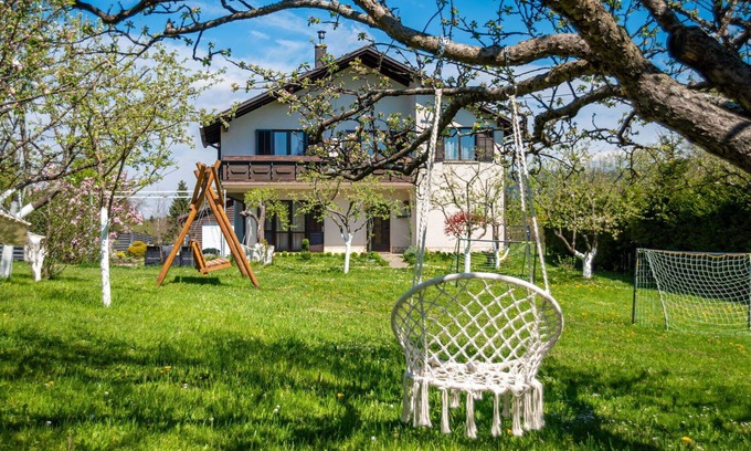 Trsce House | Beautiful private villa with WIFI, A/C, private pool, hot tub, TV, patio and pets allowed