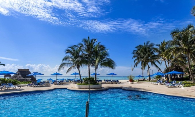 Playacar Fase I Resort | Beautiful resort room on the beach!