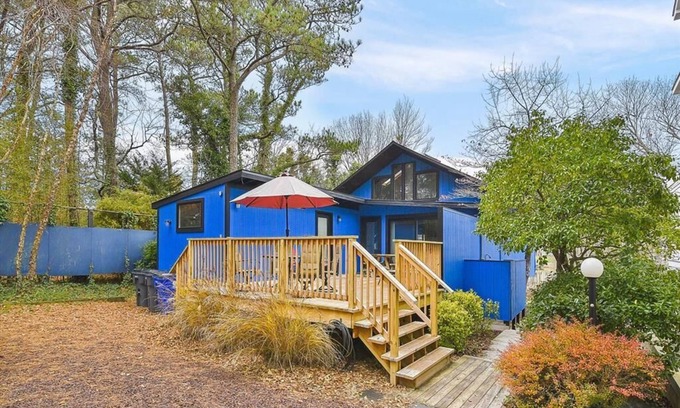 Dodds Addition House | Beautiful View of Lake Comegys, Short Walk to Beach & Pet Friendly!