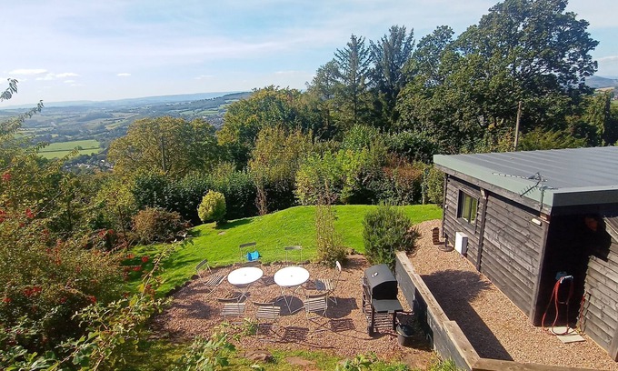 Redbrook House | Beautifully converted stone barn with lovely views of the Welsh Borders