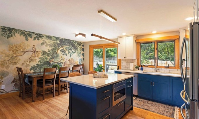 Lower Rattlesnake House | Beautifully updated home with mountain views state-of-the-art kitchen!