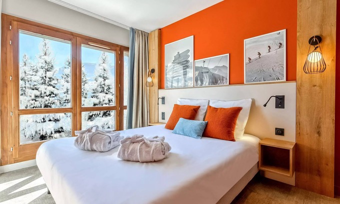 Flaine Apartment | Belambra Clubs Flaine Panorama - All inclusive - Premium Room 2 Adults Balcony