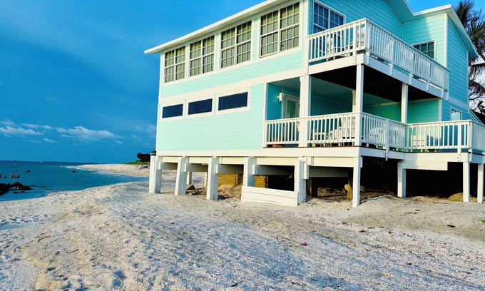 Jose's Hideaway House | Big on the Beach House 6BR Home + Club Access, Private Dock & Stunning Views