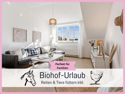 Gammendorf Apartment | Bio Ferienhof Wichtelweide - Fewo Thymian