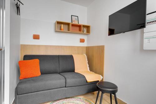 Quartier de la Plaine-de-Monceaux Apartment | Bluestay 293 - Studio Cozy à Paris 17