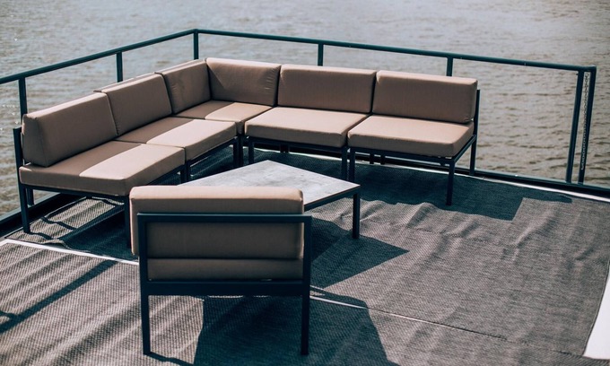 Tegel Boat Rental | Boat 'Pankow' with Lake View, Wi-Fi and Air Conditioning