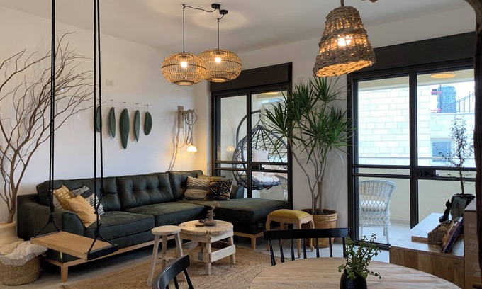 Haifa Apartment | Boho Gem Near Talpiot Mkt