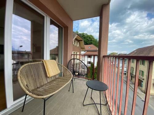 Bouveret Apartment | Bouveret Bay - The Balcony