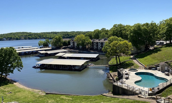 Lake of the Ozarks Condo | Bright and Modern with a Million Dollar View! Dock Available!