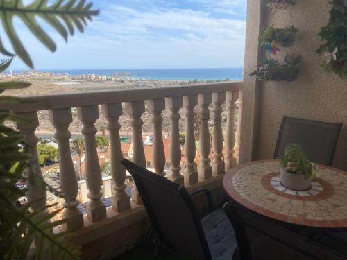 Bolnuevo Apartment | Bright apartment with private terrace and sea views