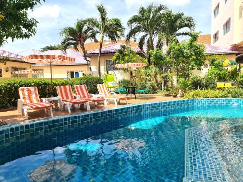 Jomtien Apartment | BUTTERFLY GARDEN BOUTIQUE RESIDENCES Apts and villas, A Lifestyle Destination Ex Lg 1-3 bedroom units , Full kitchen, 2 Full bathrooms, Rain shower, Spa bath, FREE BBQ, Free fast fiber optic WIFI, Staff 24-7