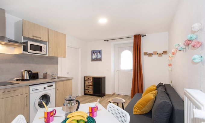 Le Coteau Apartment | Côté Jardin 2 - Appartement avec Jardin