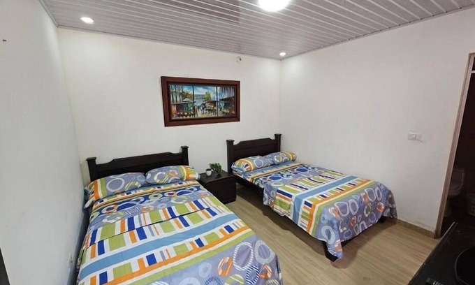 Garzon Villa | Cabaña el árbol - Quadruple Room