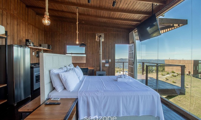 Anitapolis Apartment | Cabana rústica com jacuzzi VST003