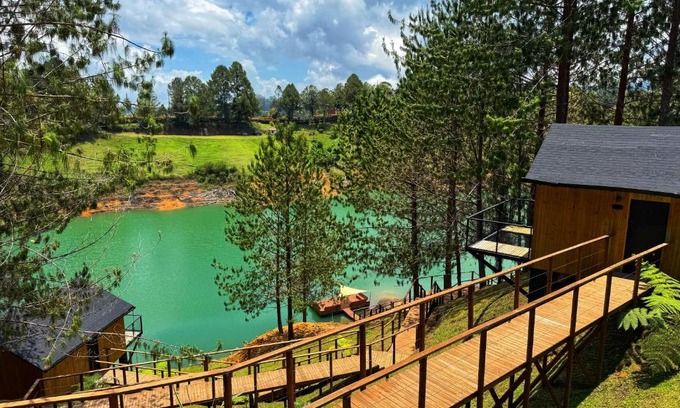 El Penol Other | Cabin - Jacuzzi - Frente al lago - Bosque