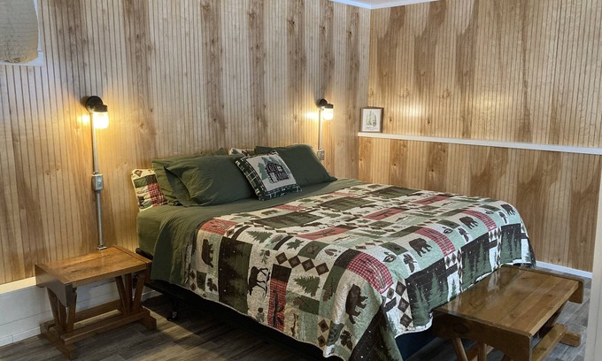 Eagle River Cottage | Cabin on the Eagle River Chain! Boat dock slip! Kayaks! Firewood for bonfires!