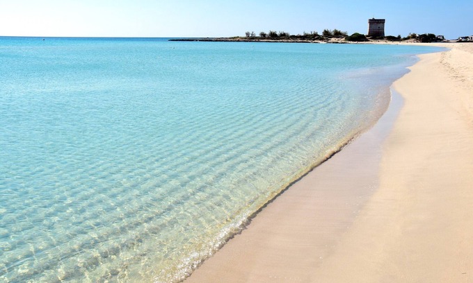 Torre Lapillo House | Casa Celeste 100m From Beach