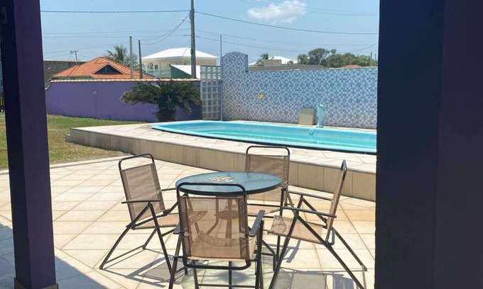 Sao Vicente de Paula House | Casa com Piscina e Churrasqueira em Arraial do Cabo. 5 Minutos da Lagoa!