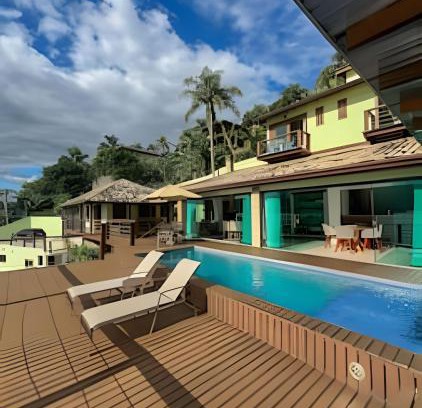 Cambaquara House | Casa com vista mar a 1km da Ilha das Cabras em Ilhote