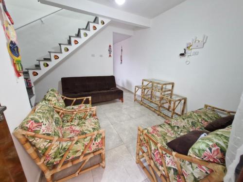 Itanhaem House | Casa dos Sonhos - Pé na areia, Churrasqueira, Monitoramento 24 horas