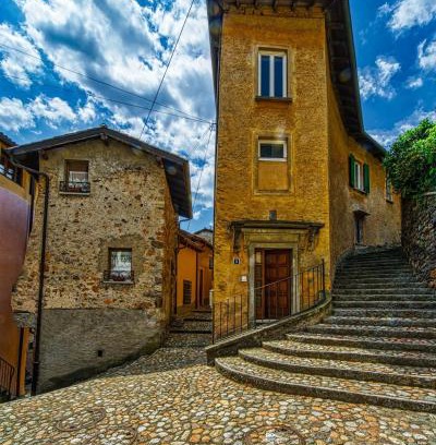 Morcote House | Casa indipendente con vista lago nel cuore di Morcote
