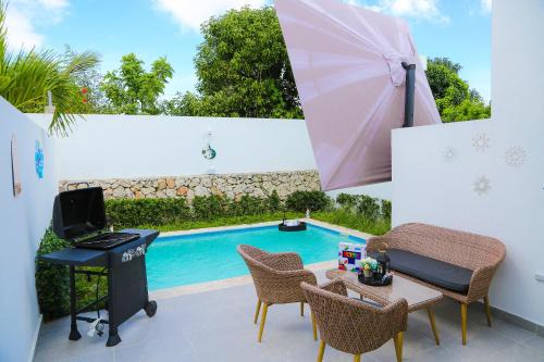 Bavaro Villa | Casa tropical con piscina privada