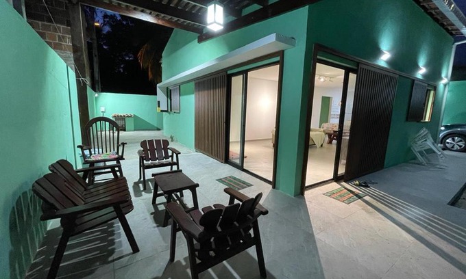 Ipojuca House | Casa verde no Pontal de Maracaipe