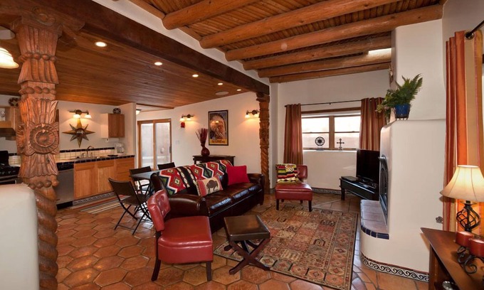 Downtown Santa Fe Cottage | Casita De Soledad - Two Spacious Private Courtyards And Portal.