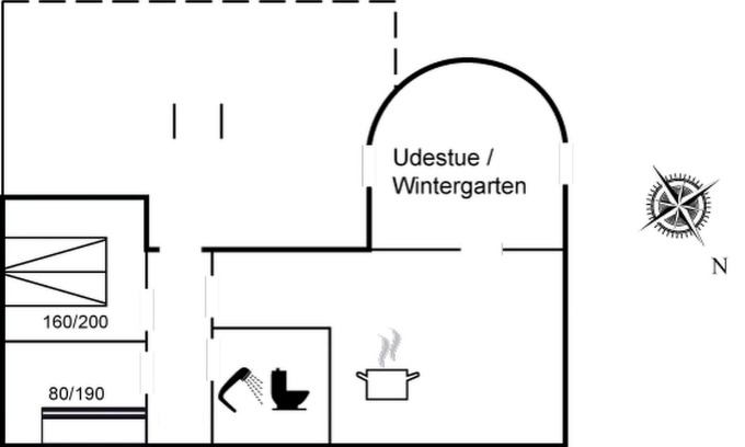 Yderby House | "Catalin" - 50m from the sea by Interhome