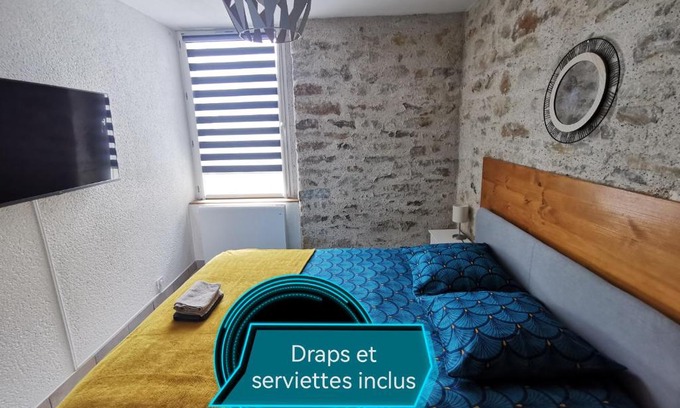 Vannes Apartment | Centre Charmant 3 pièces- Vannes avec parking