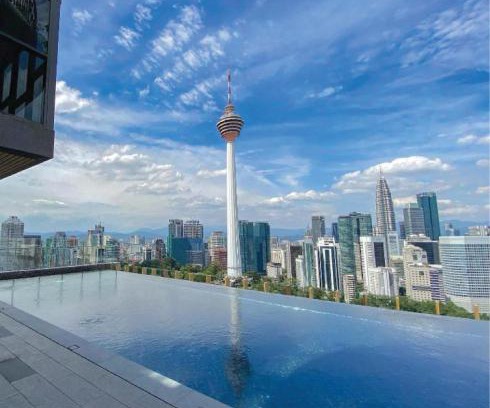 Golden Triangle Apartment | Ceylonz Suites KL Tower View Bukit Bintang