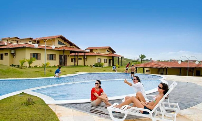 Zumbi House | Chalé com Churrasqueira, 3Q - Praia de Zumbi RN Ch 16