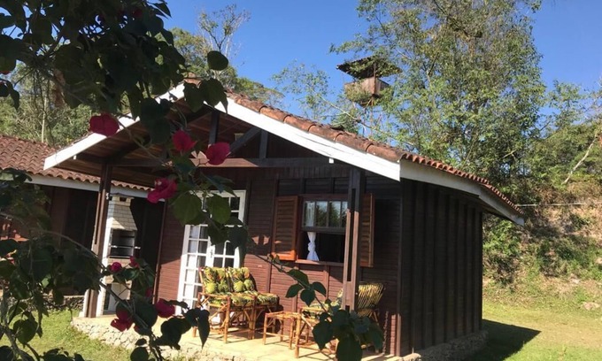Juquitiba Ski Chalet | Chalé Heliconia, Dentro da Mata Atlântica - 1 hr de SP