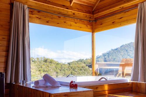 Aguas Mornas Ski Chalet | Chalé Hortênsia