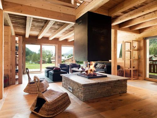 Chamonix-Mont-Blanc Ski Chalet | Chalet d'exception à Chamonix avec sauna, cheminée et proximité des pistes skiables - FR-1-343-181