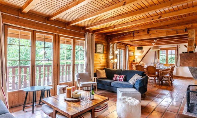 Montriond Ski Chalet | Chalet de standing à Morzine avec jacuzzi, sauna et espace jeux, à proximité des pistes - FR-1-754-2