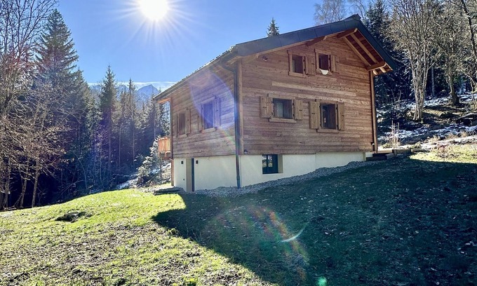 Saint-Gervais-les-Bains Ski Chalet | Chalet Planche Quart. Au Coeur de la Nature, Face au Mont-blanc