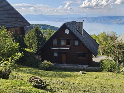Thollon-les-Memises Ski Chalet | Chalet les Alpages vue panoramique sur le lac Léman