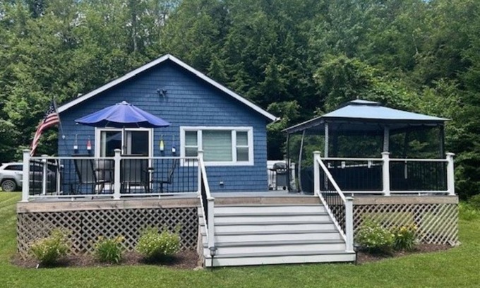Savoy Cottage | Charming 1-bedroom cottage on the border of Plainfield, Savoy, on Windsor Pond!