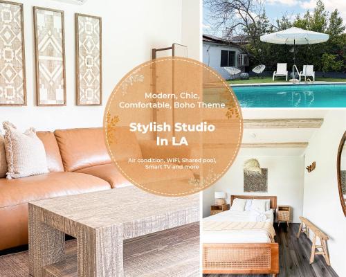 Ladera Heights House | Charming Studio Oasis with Pool Near SoFi - MKLAD4
