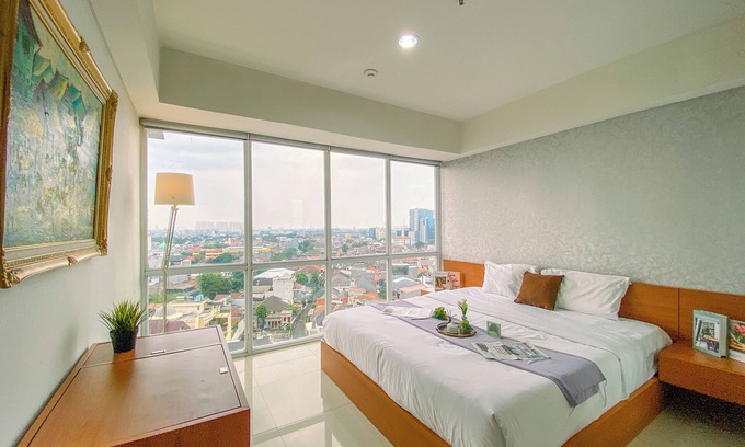 Cawang Apartment | City View 1Br At H Residence Apartment