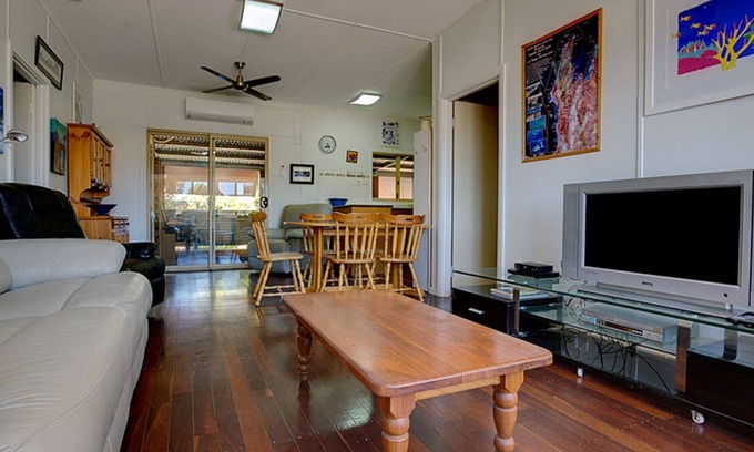 Exmouth House | Cobia - Older Family home with beds galore and massive outside verandah living.