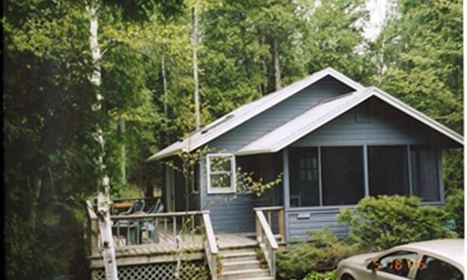 Baileys Harbor Cottage | Comfort and beauty tucked between the trees.